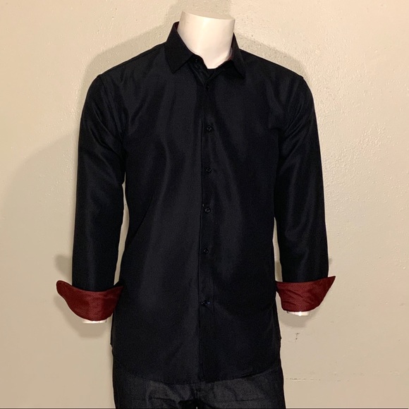 Nine West Other - NINE WEST black button up dress shirt
